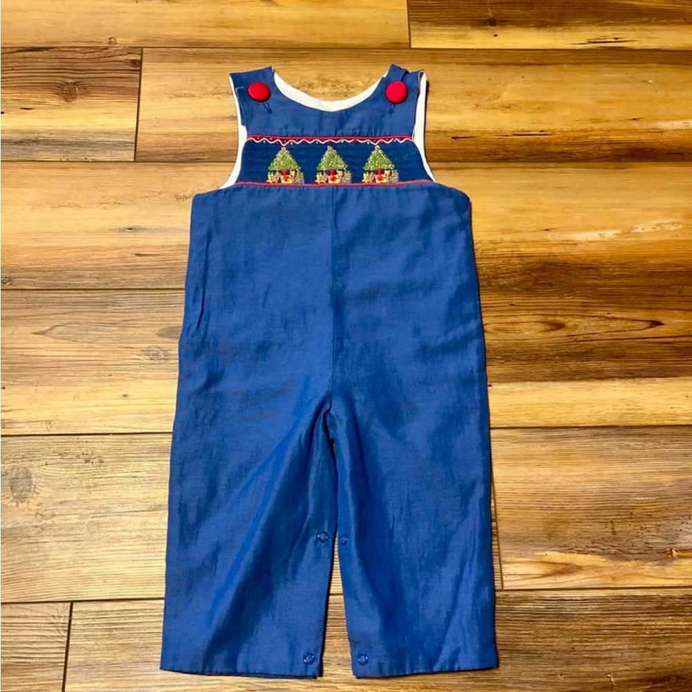 12 month blue Christmas tree Precious Kids Jon Jon